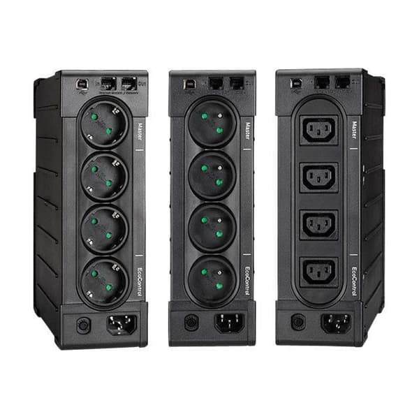 UPS - EATON - Ellipse PRO 650 USB IEC - Line-Interactive UPS - 650VA (4 IEC-uttag) - Standard överspänningsavledare - ELP650IEC