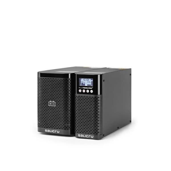SALICRU SLC 700 TWIN PRO2 IEC DUBBEL KONVERTERING ON-LINE INVERTER 700 Svart