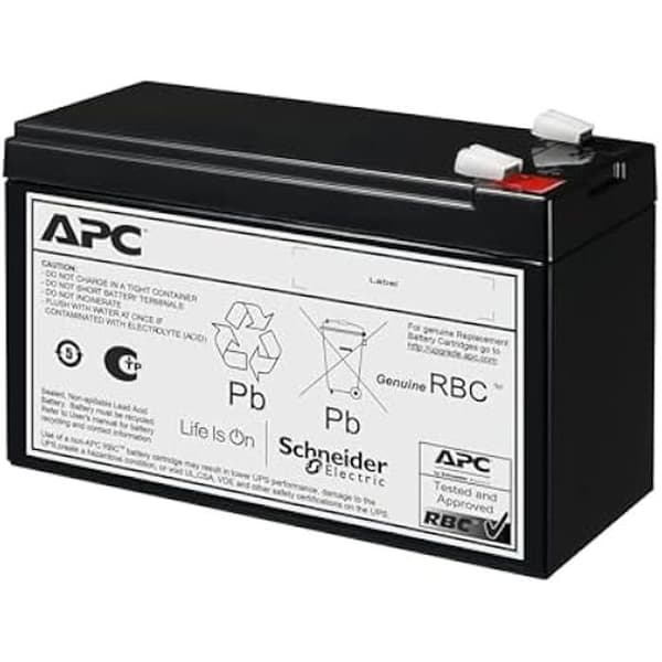 APC Eurotone 176 ersättningskassett för APC BVX1600LI, BVX1600LI-GR, BX1600MI, BX1600MI-FR, BX1600MI-GR inverter