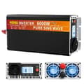 Miniatyrbillede 1 af 2: HOULI Ren Sinus Inverter, 3000W-6000W Udgange, Alsidige Spændingsmuligheder,12V, 6000W, 220V