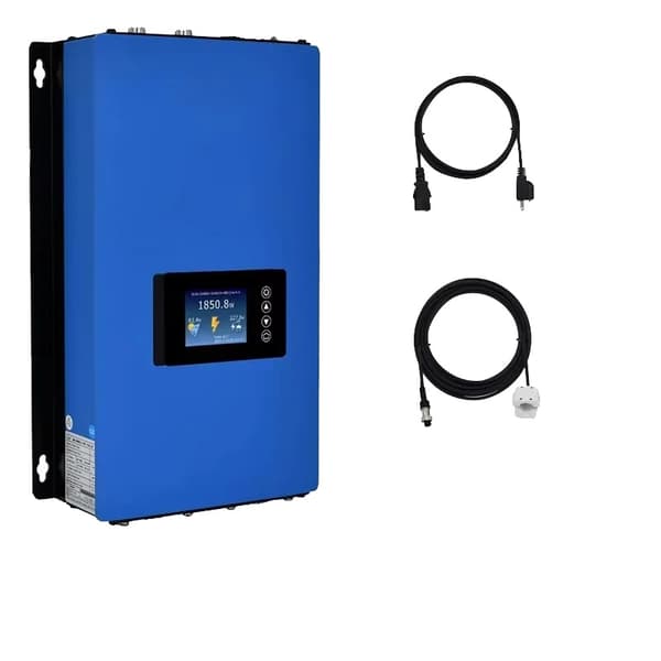Solcelle Nettilslutningsomformer, 1000W Effektudgang, Smart Mikroomformer Teknologi,1000W, 25V-60V, 95V-260V AC