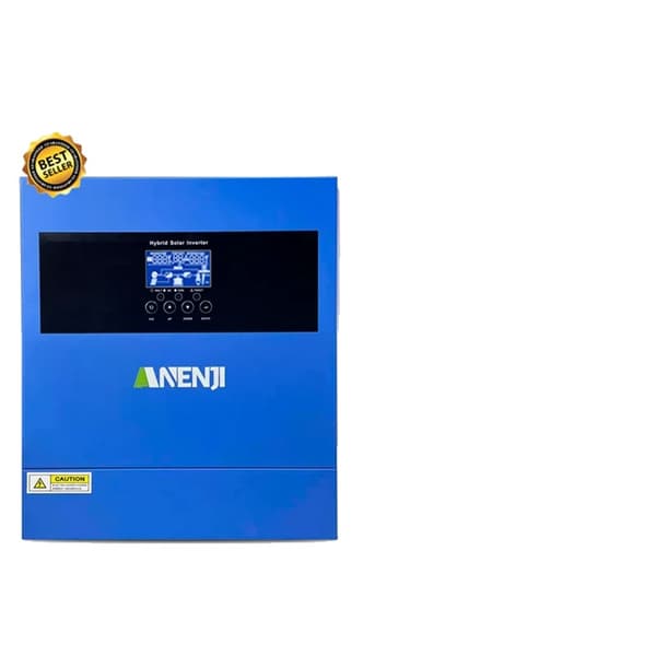 Hybrid sol inverter, 4000W udgang, 100A solopladningsstrøm,ANJ-4000W-24V-WIFI