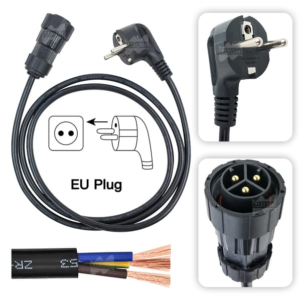 Solomvandlare, 1400W Utgångseffekt, IP65 Vattentålig Design,22-50V, 1400W DC20-50V, AC 230V