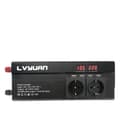Miniatyrbillede 1 af 2: Bilomformer, 2600W spidseffekt, 1300W kontinuerlig effekt,12V EU Sort