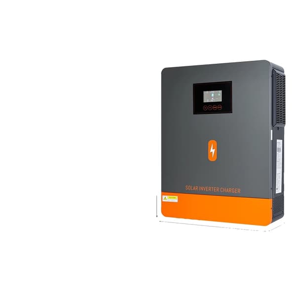 Hybrid sol inverter, 6.2KW/4.2KW nominell effekt, MPPT 120A laddningsström,6,2KW 48V-varm, 220-240V, Inget wifi