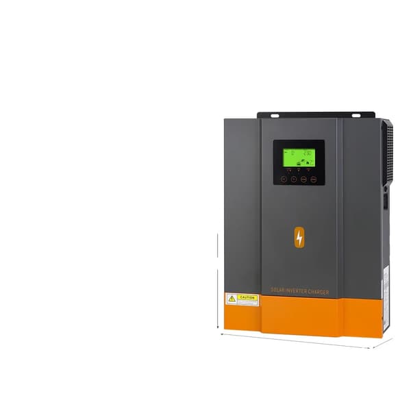 Hybrid sol inverter, 2KVA output, 80A MPPT laderegulator,Med WIFI, 220-240V, 2KVA 12V