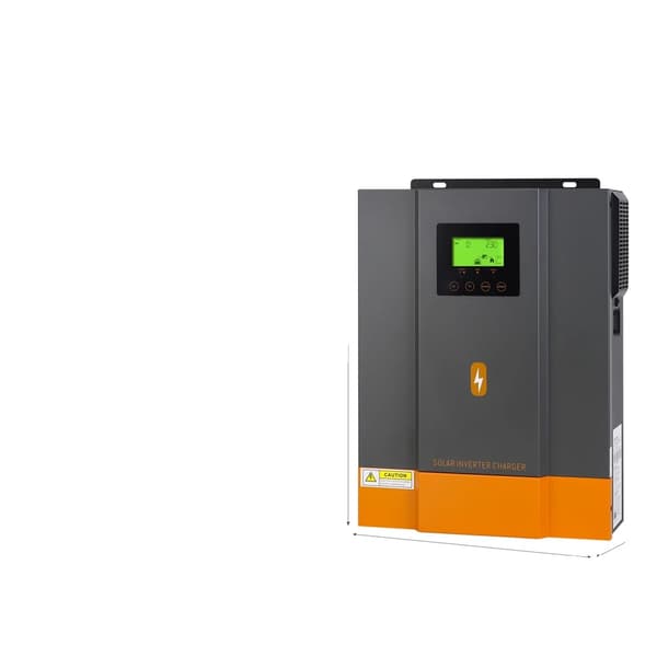 Hybrid sol inverter, 2KVA output, 80A MPPT laderegulator,3,2KVA 24V, 220-240V, Med WIFI