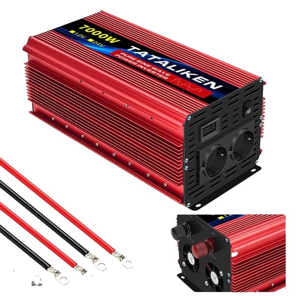 Ren sinusvåg växelriktare, Nominell effekt 5000W-10000W, 12V ingångsspänning,12V7000W 50HZEU