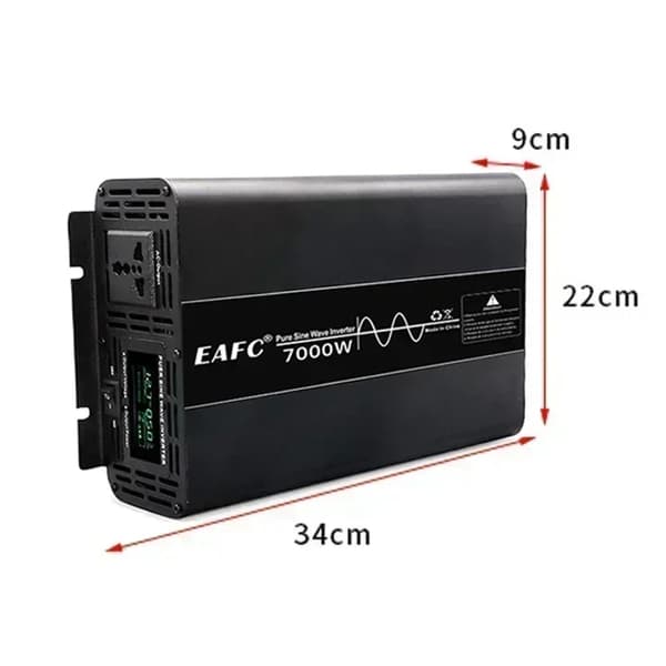 Puhdas sinimuotoinen invertteri, 4000W, 5000W, 7000W teho,7000W