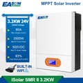 Miniatyrbillede 2 af 2: Hybrid sol inverter, 6,2 kW nominel effekt, 120 A maks. solcelleladningsstrøm,SMR II 3,2KW Wifi