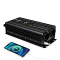 Miniatyrbillede 1 af 2: Bilens Strømomformer, 2600W Spidseffekt, USB Opladningsporte,4000W peak LED