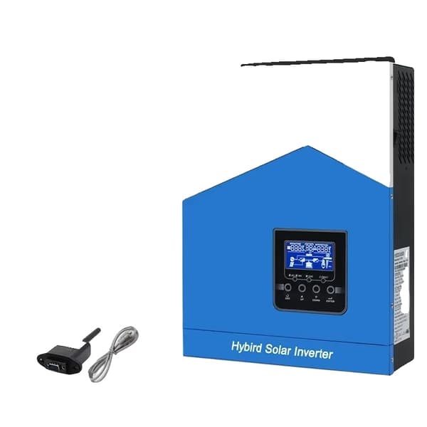 Hybrid sol inverter, Nominel effekt 2200W til 6200W, Ren sinusbølgeudgang,SMH-II-3.2KW-WiFi