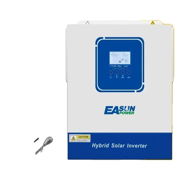 Easun Power Hybrid Aurinkosinvertteri, 3200W Nimellisteho, 3500W Maksimi PV-moduuliteho,4KW-WIFI