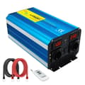Miniatyrbillede 1 af 2: Ren Sinuskurve Inverter, 2500W Kontinuerlig Effekt, 5000W Spidseffekt,12V220V 5000W spids