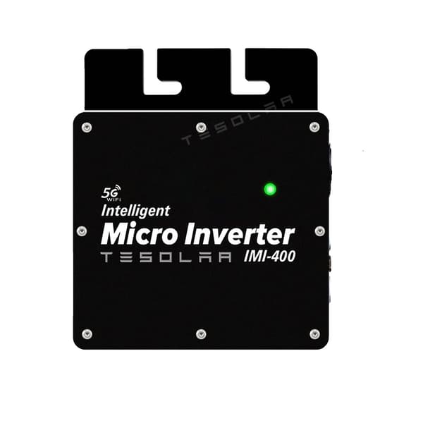 400W Sol inverter, WiFi-forbindelse, IP65 vandtæt rating,22-50V DC, 400W, 230V (180-260V AC)