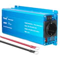Miniatyrbillede 1 af 2: Strømomformer, 1000W-2600W spidseffekt, ren sinuskurveudgang,12V 220V 2600W