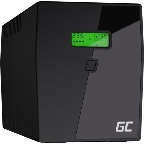 Onduleur Green Cell® UPS USV 2000VA (1400W) - Fullständig skydd - AGM-batterier Green Cell