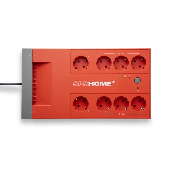 UPS - SALICRU - SPS 650 HOME+ - 650VA - Överspänningsskydd - AVR - 8 vinklade uttag