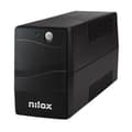 Miniatyrbild 3 av 4: UPS-kontinuitetsgrupp - NILOX - NXGCLI12001X7V2 - 1200 VA - 840 W - Batteri 5 Ah
