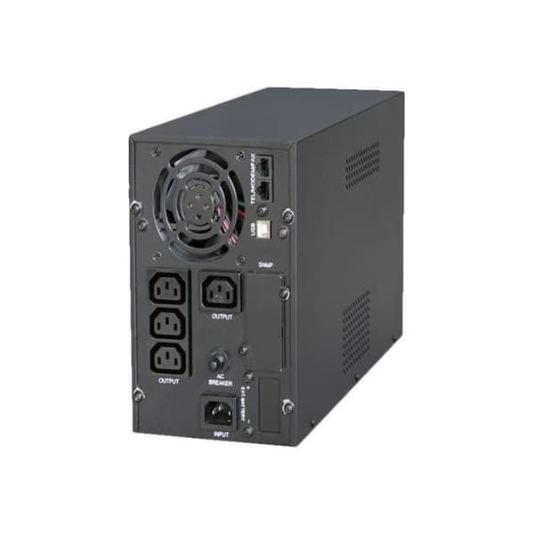 Gembird EG-UPS-PS2000-01 Power Inverter AC 220V 1600 Watt 2000VA 9Ah USB-utgångskontakter: 4 svarta