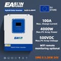 Miniatyrbillede 2 af 2: Hybrid sol inverter, 3000W effekt, 80A ladestøm,SMG-II-3.2K-WIFI