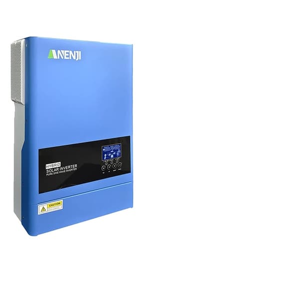 Hybrid sol inverter, 6500VA nominell effekt, 120A MPPT laddningsregulator,ANJ-6200W-48V, 220-240V, 48V