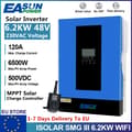 Miniatyrbild 2 av 2: Hybrid sol inverter, 3,2 kW till 6,2 kW kapacitet, MPPT solcells laddningsregulator,SMG-III-6.2KW-48V-WIFI