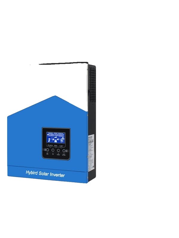 Hybrid sol inverter, 2200W nominell effekt, 60A max laddningsström,2.2kw 12v wifi