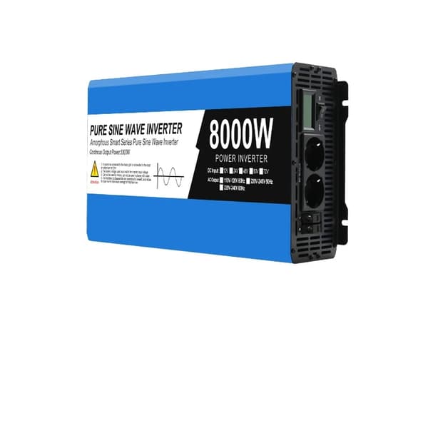EASUN Power Inverter, 8000W Spids Effekt, Ren Sinusbølge Udgivelse,12V 8000W