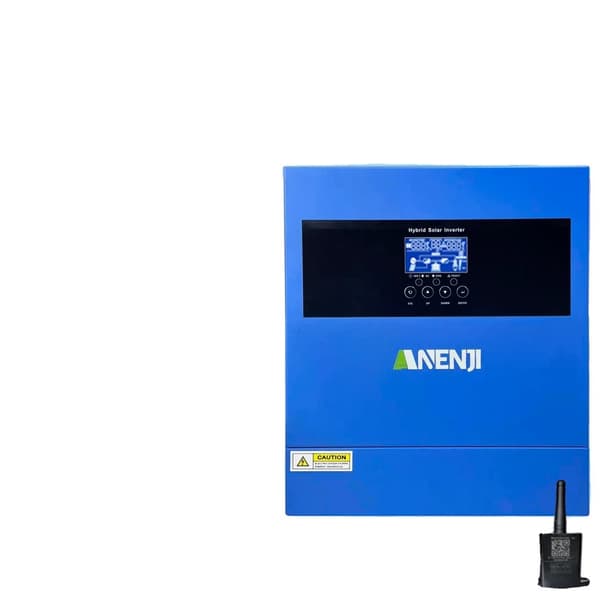Hybrid sol inverter, 4000W nominell effekt, WiFi-kommunikation,ANJ-4000W-24V, 220-240V