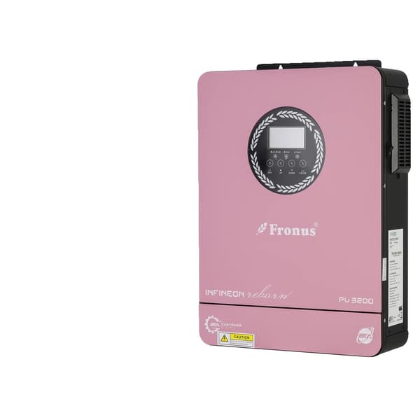 3KW Hybrid Sol inverter, 80A MPPT Sol oplader, Ren sinuskurve output,POW 3KW-24V
