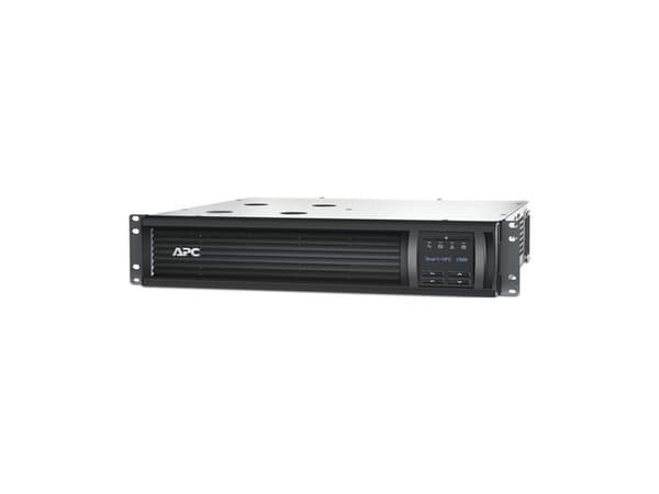 UPS APC Smart-UPS Rackmonterad 1500VA LCD 230V - linjeinteraktiv enfas 230V (USB - Seriell - SmartSlot - RJ-45) - Rack 2U