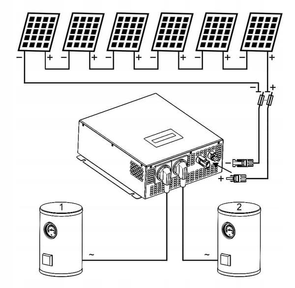 AZO Digital Solcellekonverter ECO Solar Boost MPPT-3000 3,5 kW PRO