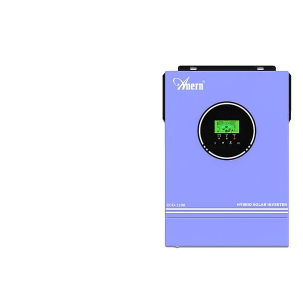 Hybrid sol inverter, 4200W / 6200W effektudgang, ren sinuskurve,220-240V, 3000W 24V INGEN WIFI