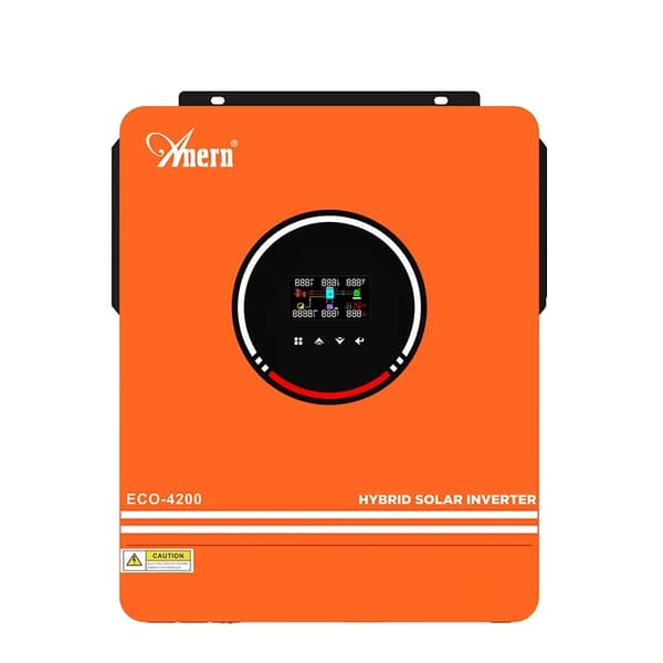 ECO 3200W Hybrid Sol inverter, Indbygget 120A MPPT Controller, Ren Sinus Bølge Udgivelse,4.2KW 120A, 220-240V
