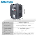 Miniatyrbillede 2 af 2: Inverter 220V til 380V, Justerbar Frekvenskontrol, Høj Startmoment,220V til 380V 7.5kw