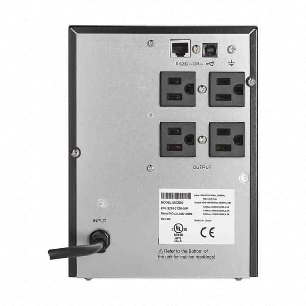 UPS - Eaton - 5SC 1500i Rack2U - 1500 VA - 1050 W - (IEC C13-uttag)