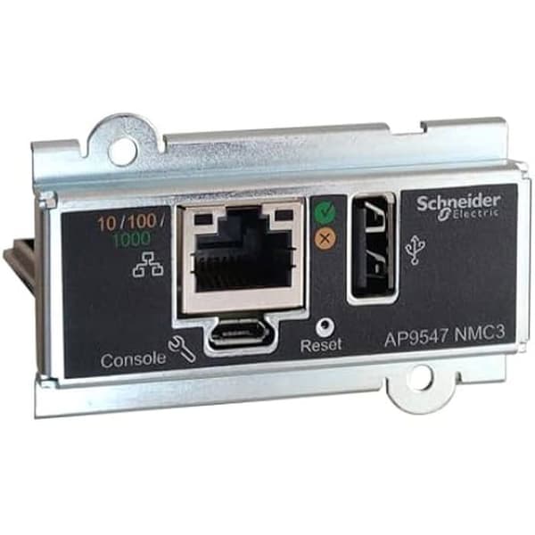 Nätverksadministrationskort - APC - AP9547 - Trifas - Fjärrhantering - Strömövervakning