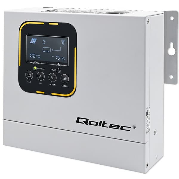 Qoltec Inverter ECO Solar Boost Vedenlämmitys Aurinkoinvertteri | MPPT | OHITUS | LCD | 4kW