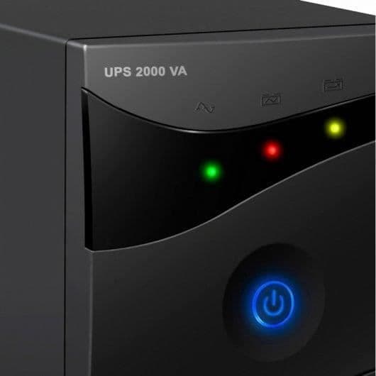SAI - WOXTER - UPS 2000 VA - 1200W - Oavbruten strömförsörjning för kontorsutrustning