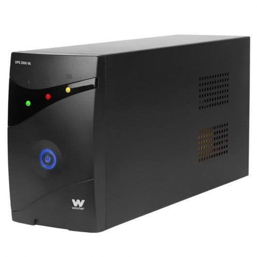 SAI - WOXTER - UPS 2000 VA - 1200W - Oavbruten strömförsörjning för kontorsutrustning Svart