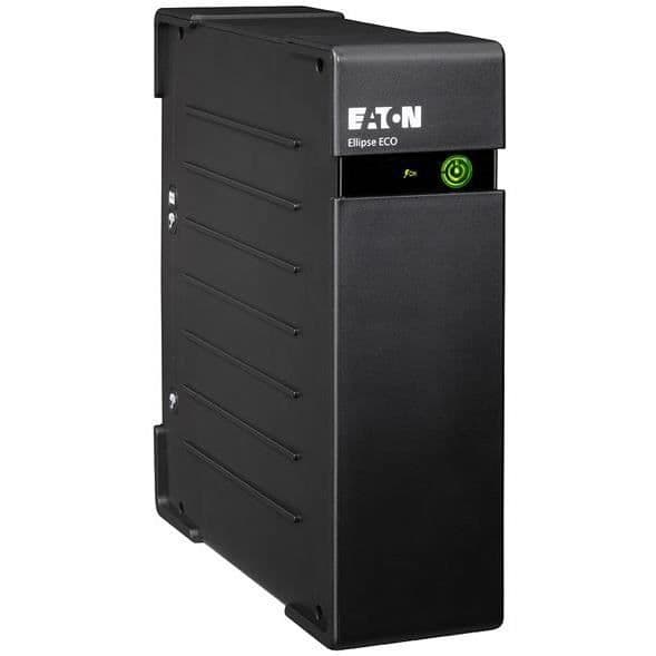 Inverter - EATON - Ellipse ECO 650 IEC - Off-line UPS - 650VA (4 IEC-uttag) - Standard överspänningsavledare - EL650IEC Svart