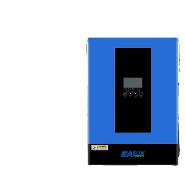 Hybrid Solar Inverter, 6.2 kW Nimellisteho, 48V Akun Jännite,SMG-III-6.2KW-WIFI, 220-240V