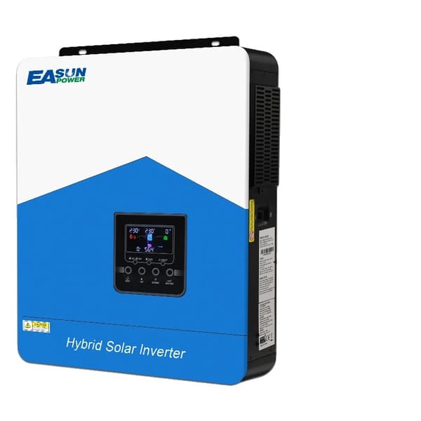 Hybrid Solar Inverter, 6.2 kW Nimellisteho, 48V Akun Jännite,SMH-III-4.2KW WiFi, 220-240V