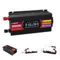 Pikkukuva 1 / 2: Auton virtamuunnin, DC 12V - AC 220V,2000W-12V-220V-Musta