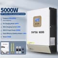 Pikkukuva 2 / 2: Aurinkosuuntaaja, 5000W - 6200W Teho, MPPT-tekniikka,SP-48V5000W Poissa