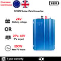 Miniatyrbillede 2 af 2: Solcelleinverter, effektiv energikonvertering, høj outputkapacitet,500W-24V, 180V-280VAC