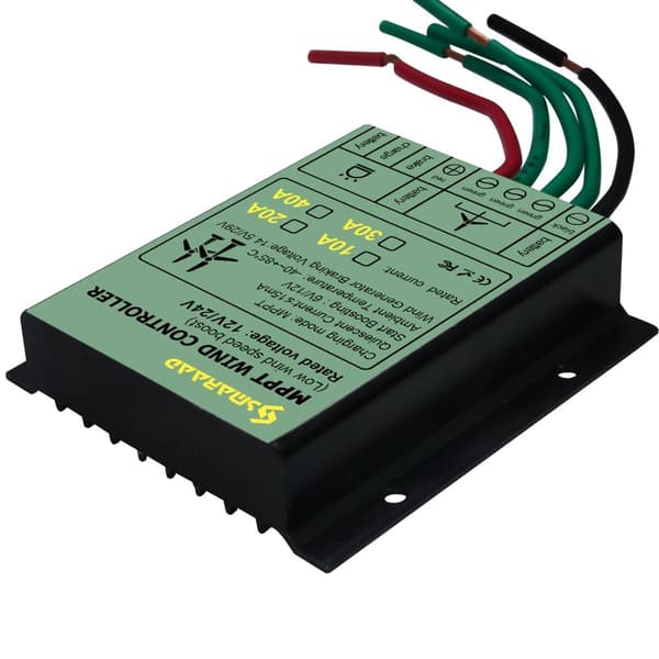 MPPT Vindcontroller, 40A Maksimal Strøm, Opladercontroller,MPPT, 48V, 40A