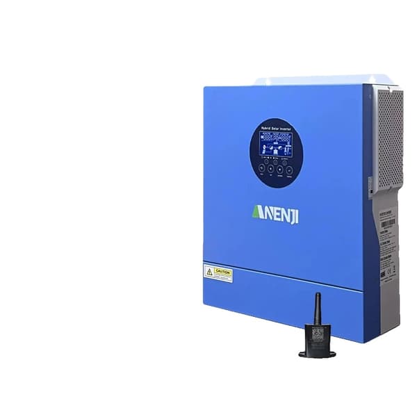 2000W Aurinkosuuntaaja, MPPT 60A, Puhtaan Sinimuotoisen Aallon,ANJ-2000W-12V-WIFI