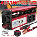 Miniatyrbillede 2 af 2: Strømomformer, 4000W/3000W effektudgang, 4 USB-porte,4000W